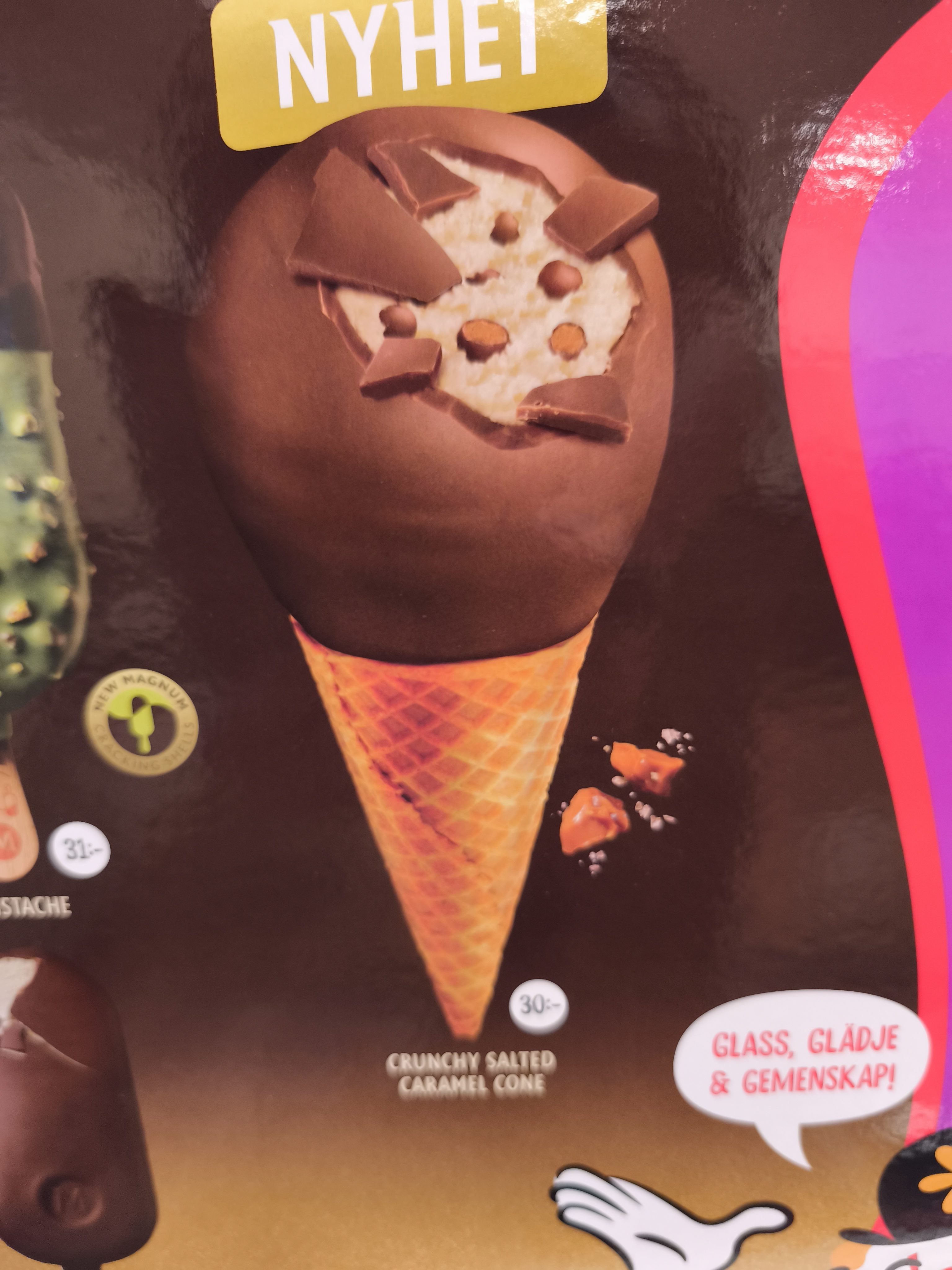 Magnum Crunchy Salted Caramel Cone