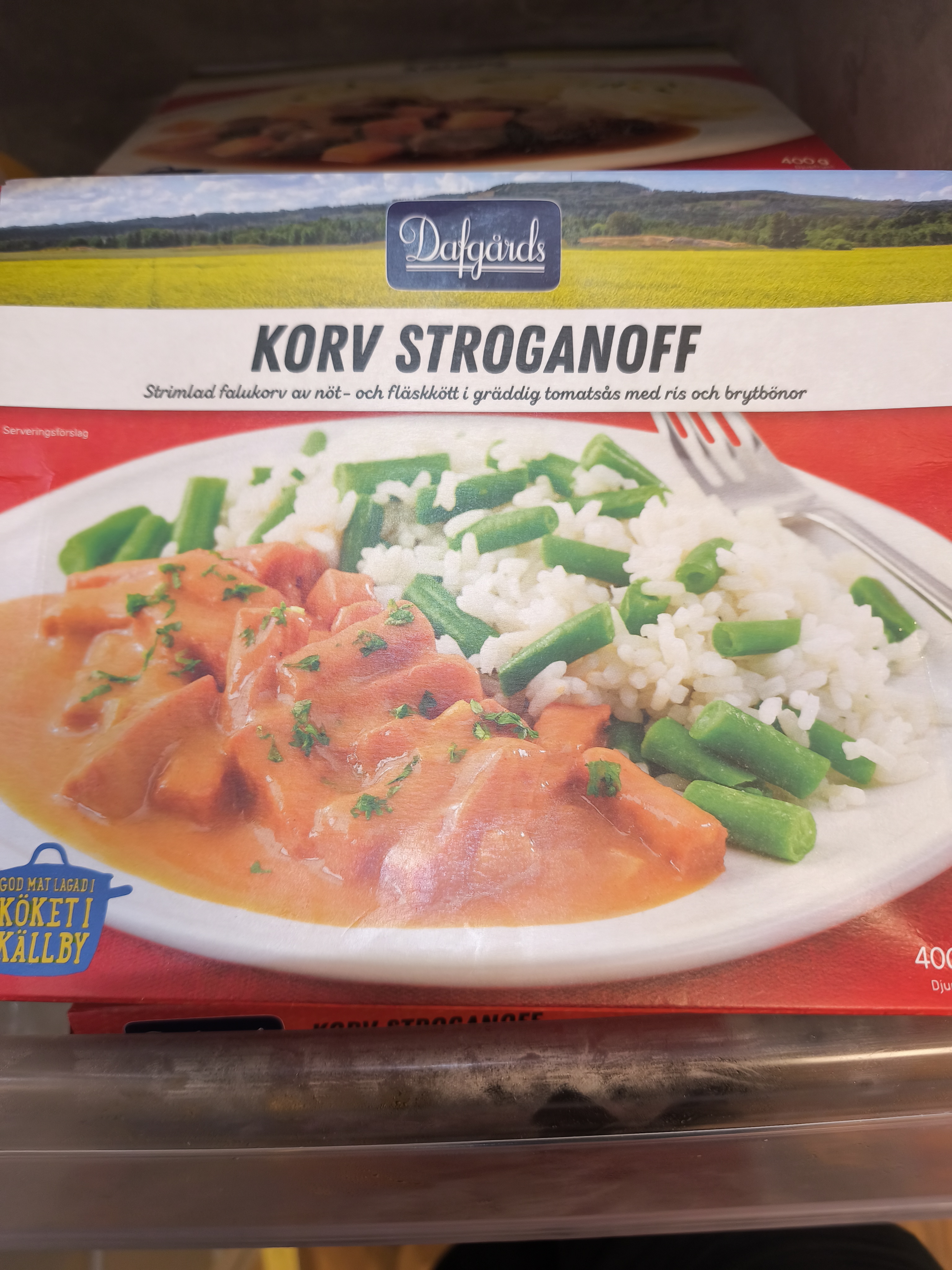 Dafgårds Korv Stroganoff