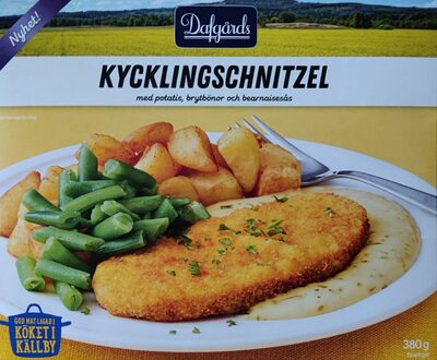Dafgård Kycklingschnitzel med potatis