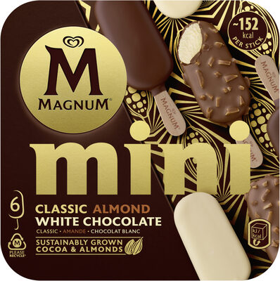 Magnum Mini Classic Almond White Chocolate